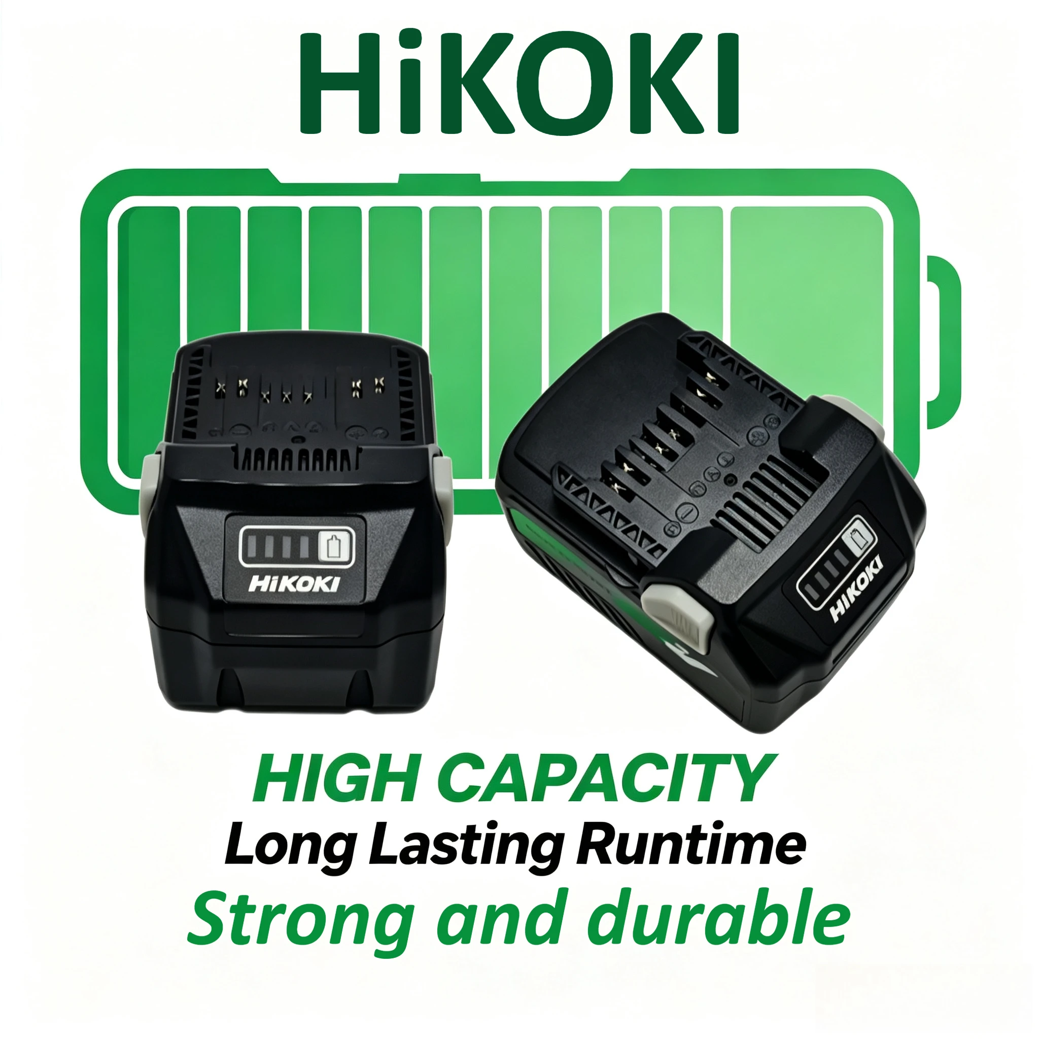 HITACHI HiKOKI New Multi‑Volt 8.0Ah High‑Density Battery,for outdoor mechanical fitting,for 18V-36V professional cordless tool