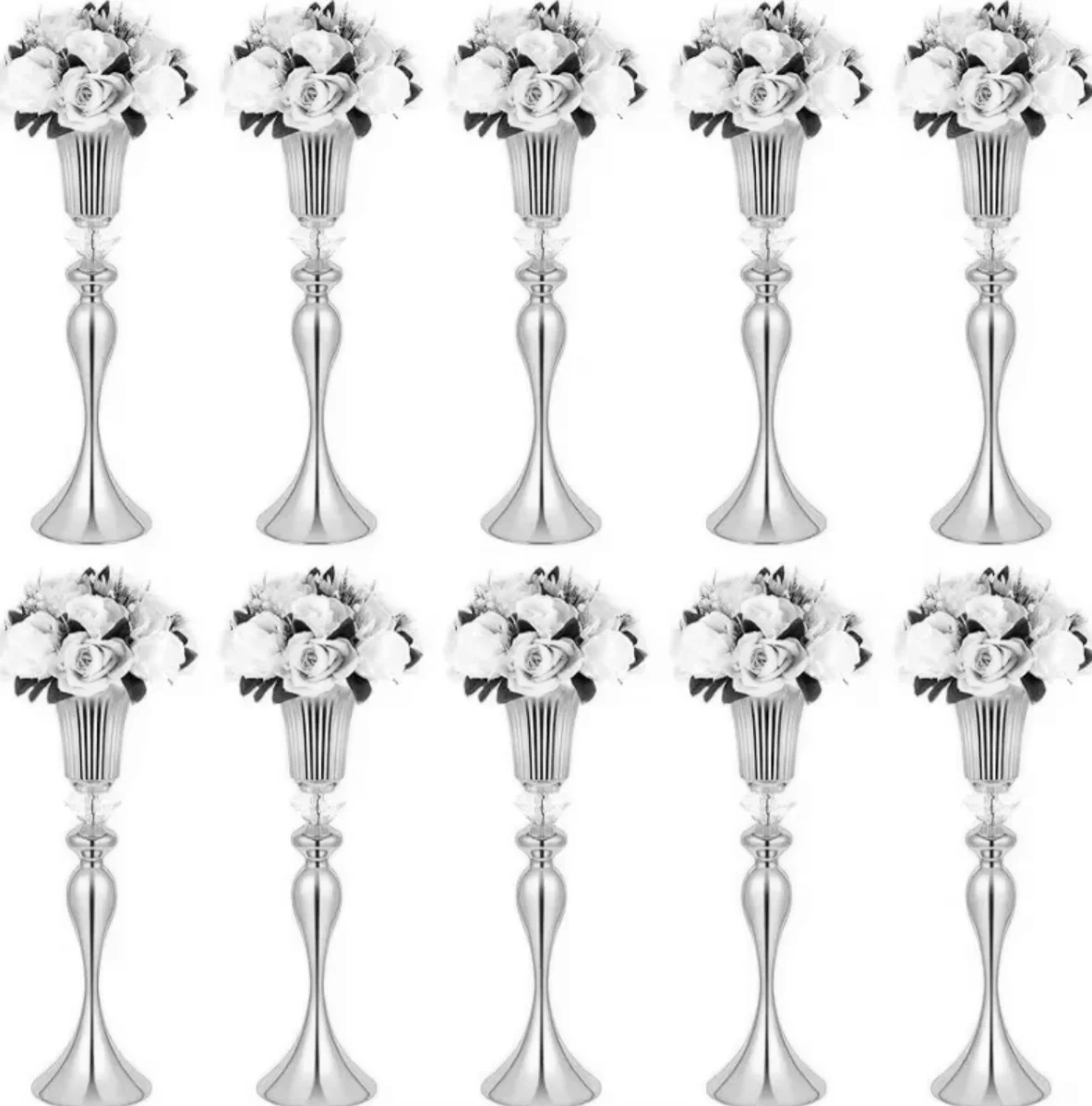 

Tall Silver Candelabra Table Centerpiece for Wedding wedding backdrop stand for wedding table