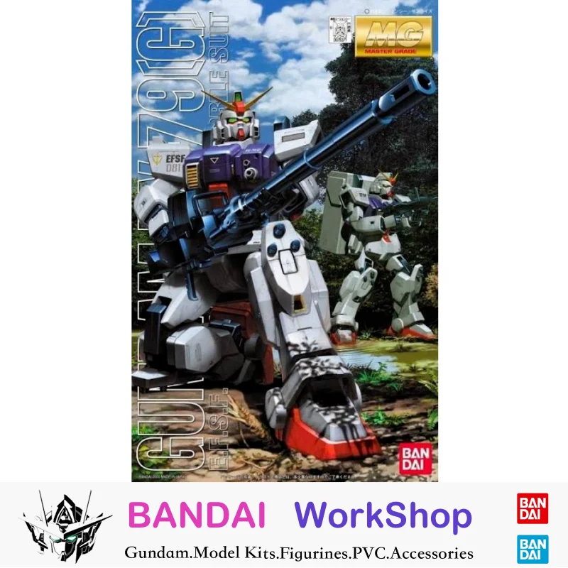 

Bandai 1/100 MG RX-79 Ground TypeAction Figure Assembly Model Kit Collectible Gifts