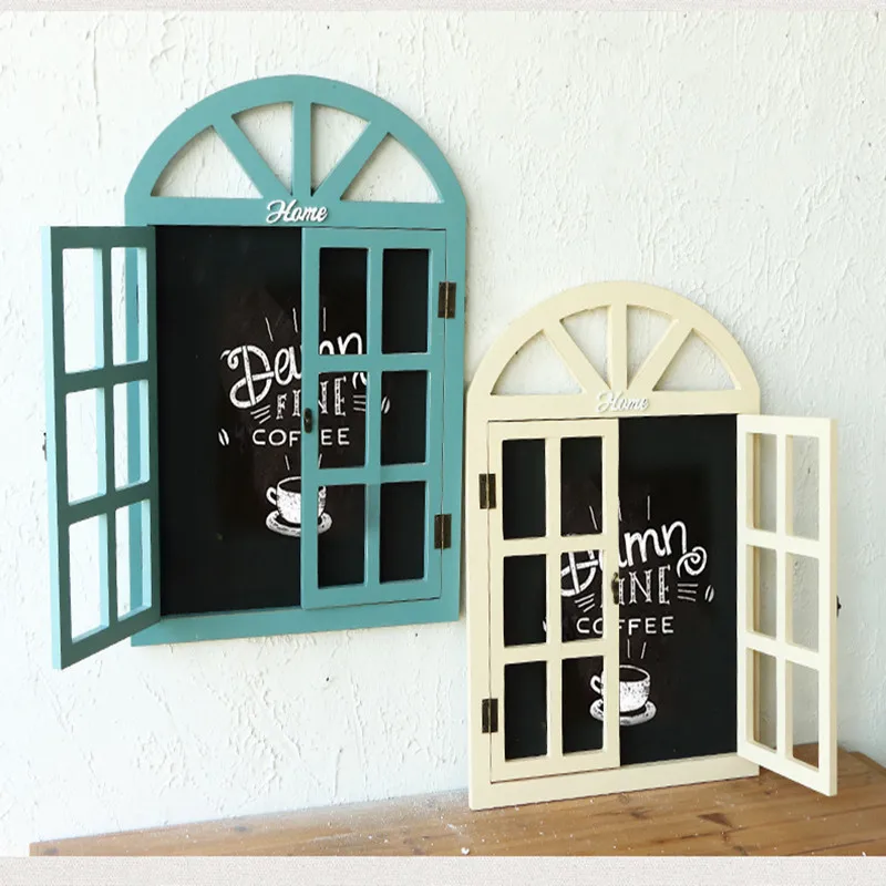 False Window Message Board Wall Hanging Wall Decor Pendant Milk Tea Shop Shielding Electricity Meter Box Wall Decoration