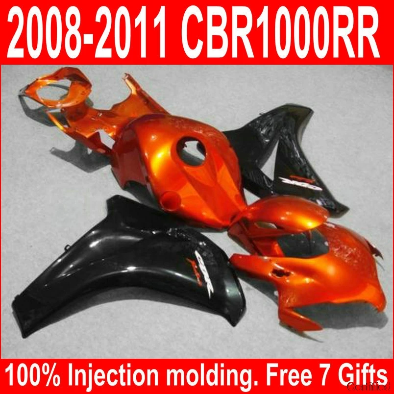 

Injection Fairing Kit For Honda CBR1000RR 08 09 10 11 Wine Red Black Motorcycle Fairings Set CBR1000RR 2008-2011 DZ19