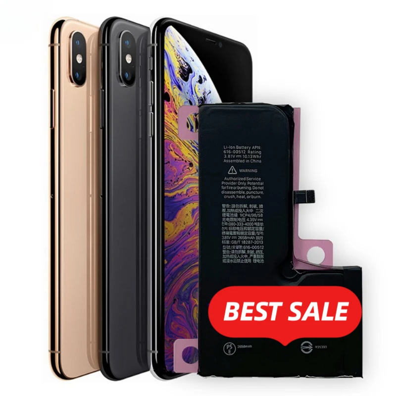 A2097/A1920/A2100 for IPhone XS Phone Battery 0 Cycle High Quality Capacity Battery Replacement Bateria Grade A Cell with Tools