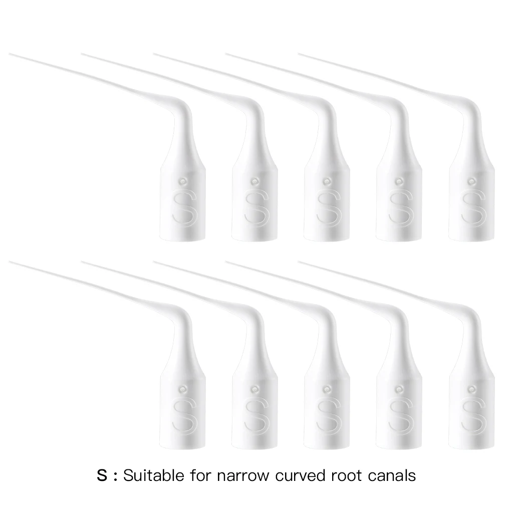 20 Stück AZDENT Dental Ultraschall-Aktivator-Spitzen, Endo-Irrigator-Spitzen Größe S/L für gerade, große und schmale, gebogene Wurzelkanäle – Detail 8