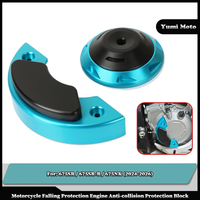 

New For CFMOTO 675SR 675SR-R 675NK 675 SR SRR NK 2024 2025 Motorcycle CNC Engine Stator Cover Case Slider Protector