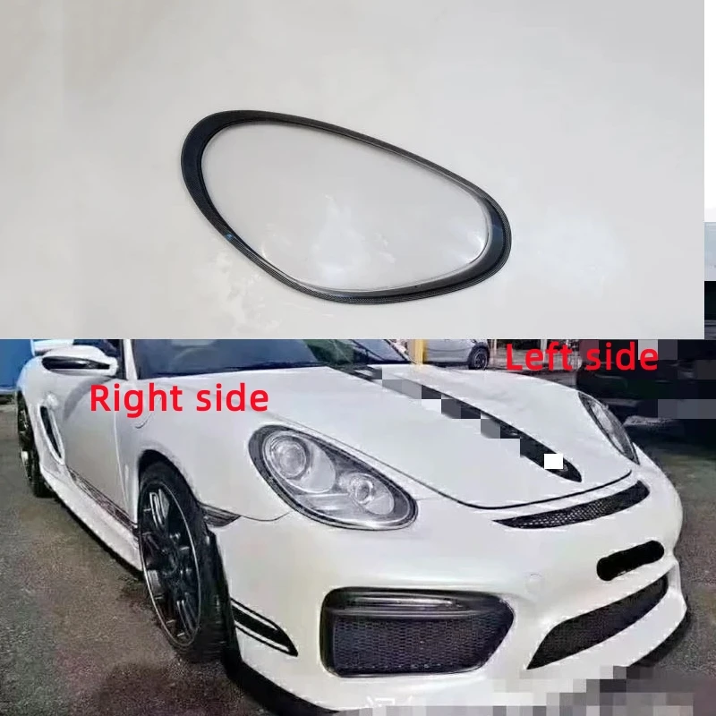 For Porsche Cayman 987 Boxster 2008 2009 2010 2011 2012 Headlight Shell Lamp Shade Cover Headlight Glass Headlamp Cover