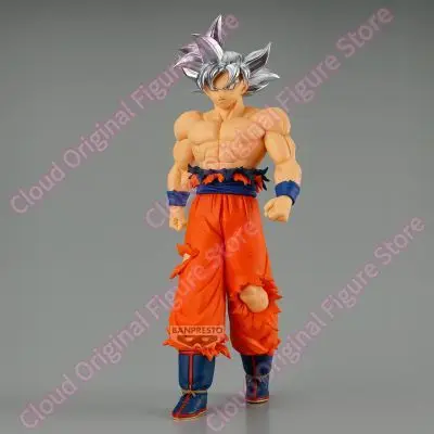 In Magazzino 100% Originale Banpresto SOLID EDGE LEGGERE Dragon Ball Super Son Goku Anime Figure Da Collezione Modello Giocattoli