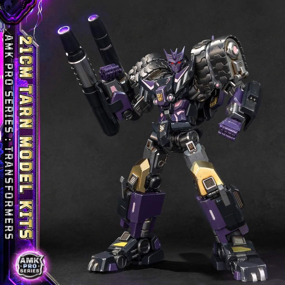 YOLOPARK Transformers Decepticons Tarn DJD Legierung Actionfigur 21 cm AMK PRO Mecha Serie Gemeinsame bewegliche Modellbausätze Sammlungsspielzeug