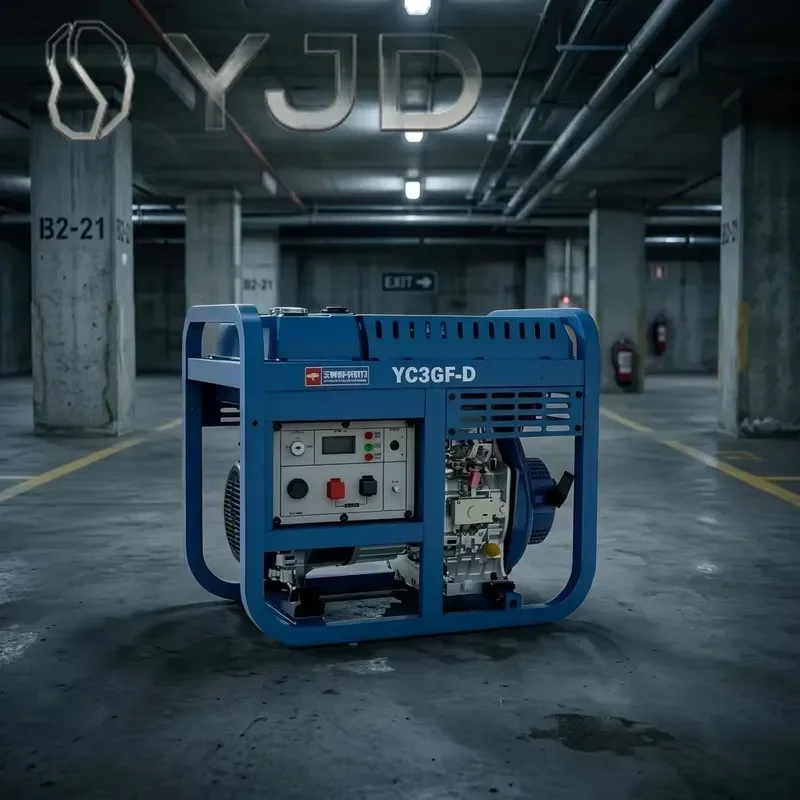 YJD Yuchai Rated Voltage Generator Set Diesel Generators Portable Diesel Generator for Industrial