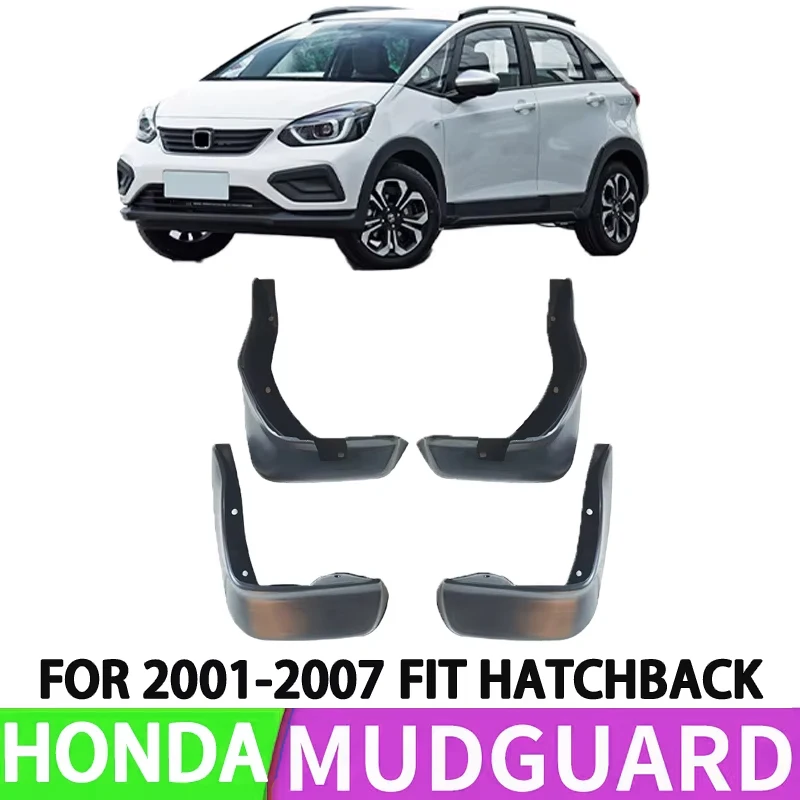For 2001-2007 Honda Fit Hatchback FIT HATCHBACK Car Front and Rear Wheel Special Fender Splash Protection Device