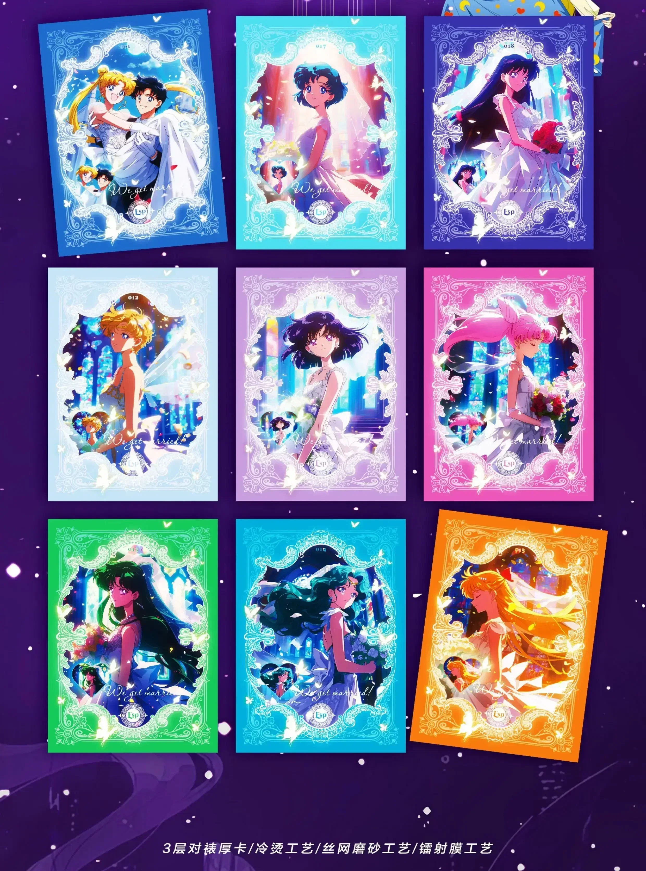 Sailor Moon Card Sailor Moon Male Tsukino Usagi Luna Takeuchi Fantasy Magic  Eternal Crystal Anime Collection Cards Toy Gift