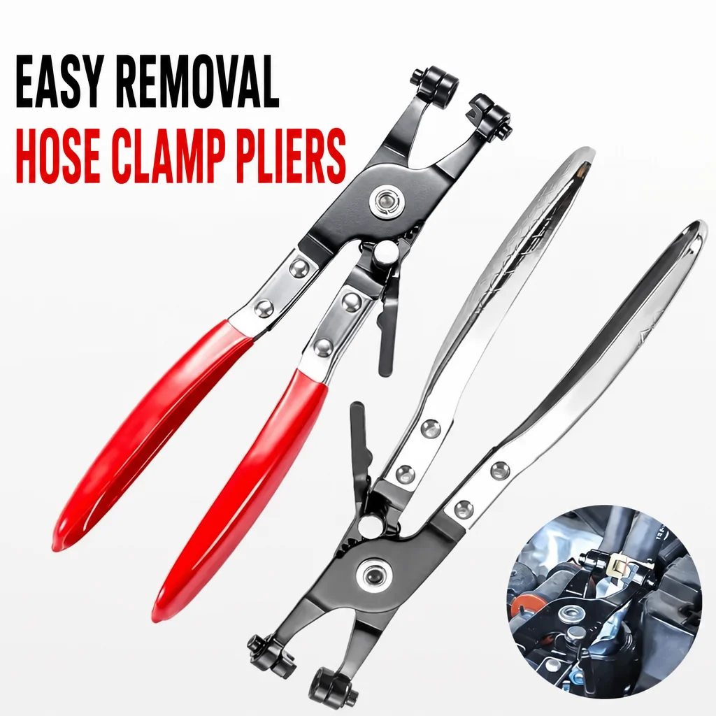 Auto Pliers Removal Tools for Water Pipe Hose Flat Band Ring Tube Clamps Repair Kit Motorcycle Truck Trailer Car Accessories