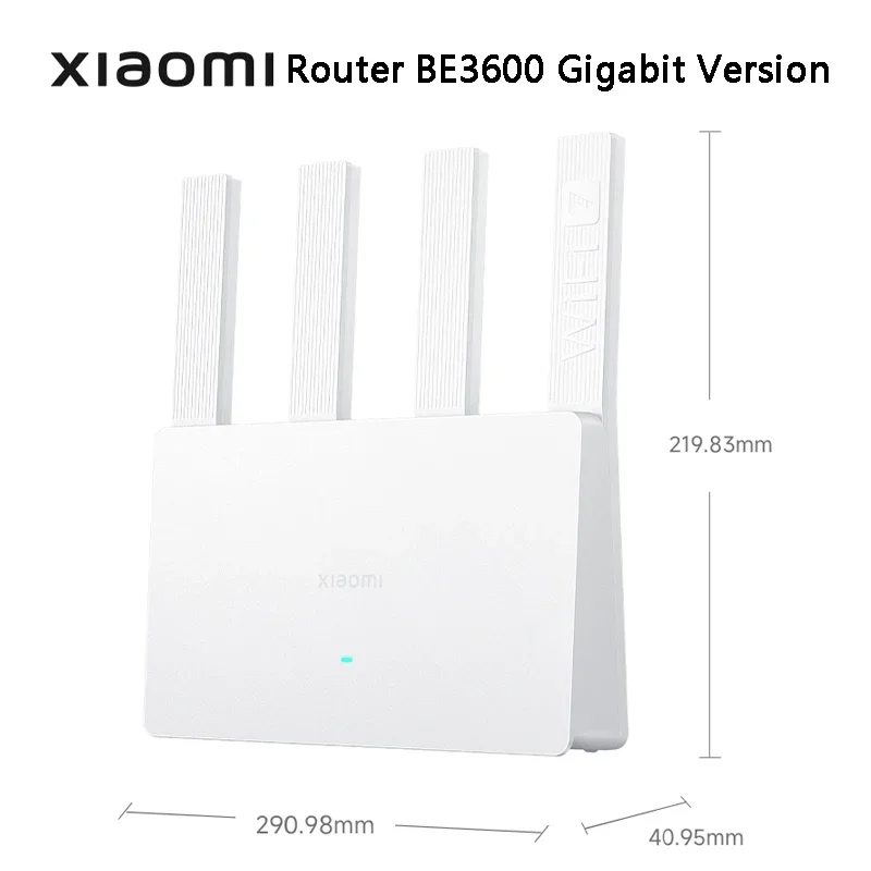 Xiaomi BE3600 Gigabit Version Router WiFi 7 Mesh MLO Dual-Band End Ethernet Port Repeater VPN Networking Gaming Acceleration