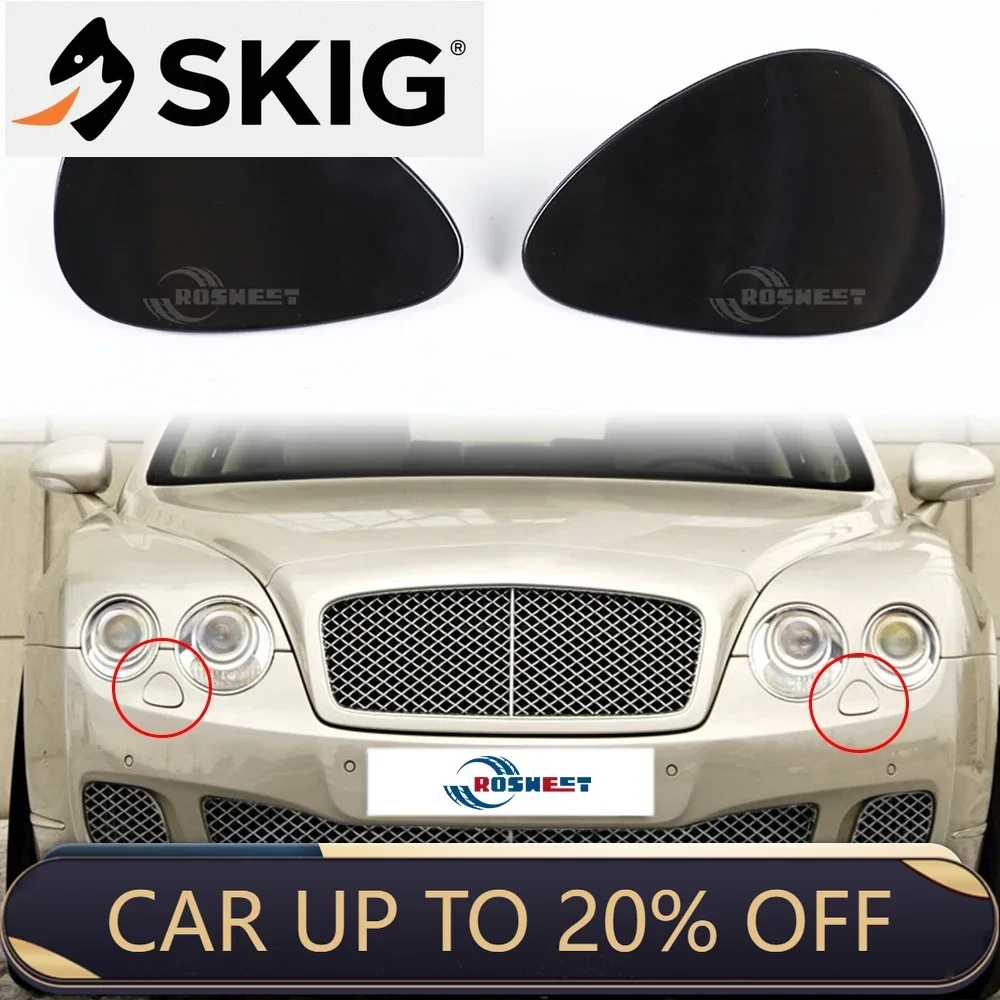 

Крышка автомобильного сопла, крышка омывателя фар для Bentley Flying Spur 2004-2012, крышка для распыления воды, автомобильные аксессуары