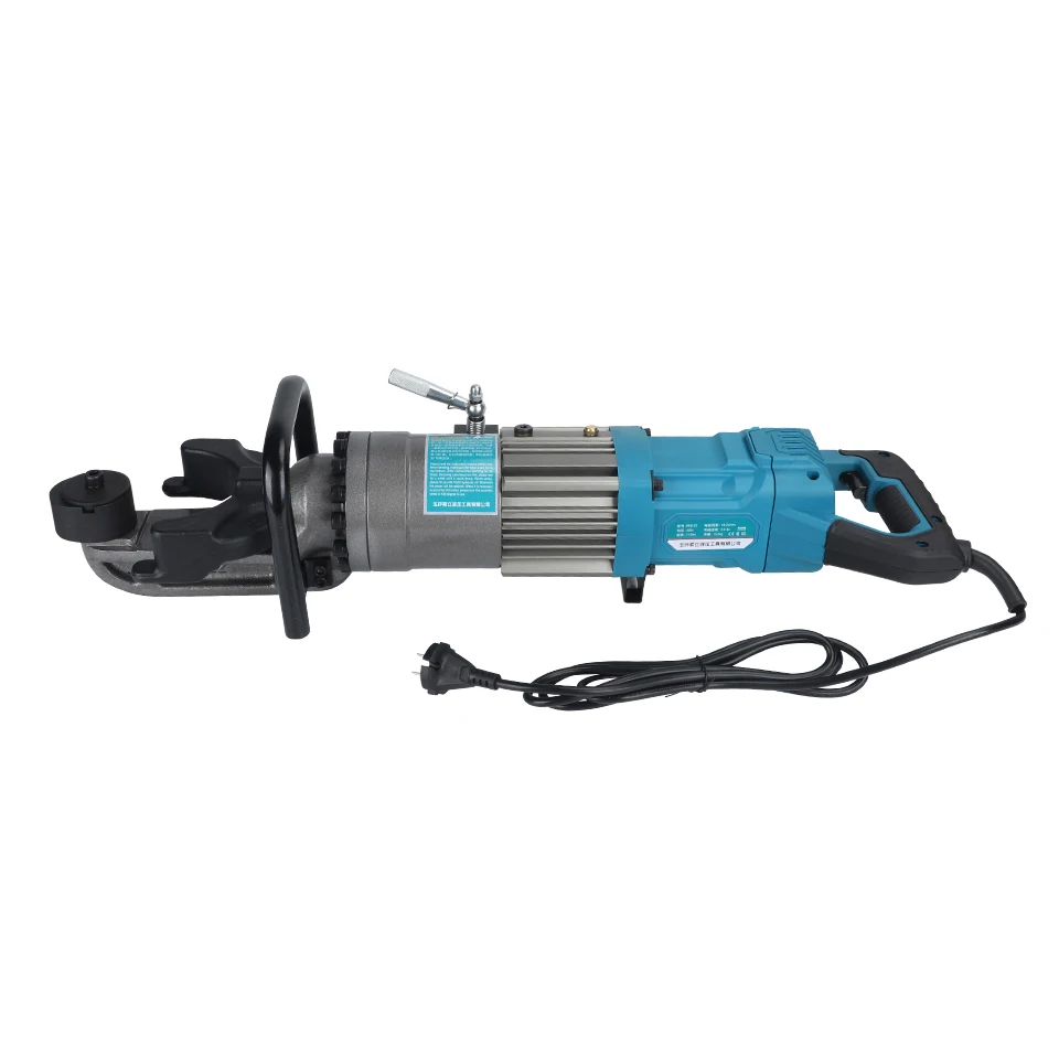HRB-22 Electric Rebar Bender - Handheld Steel Bar Bending Tool
