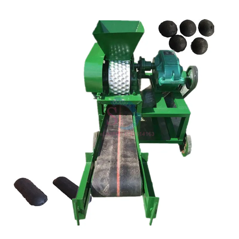 High Pressure Sawdust Briquette Moulding Machine/Automatic Carbon Powder Ball Press Maker/Coal Briquette Pellet Extruder