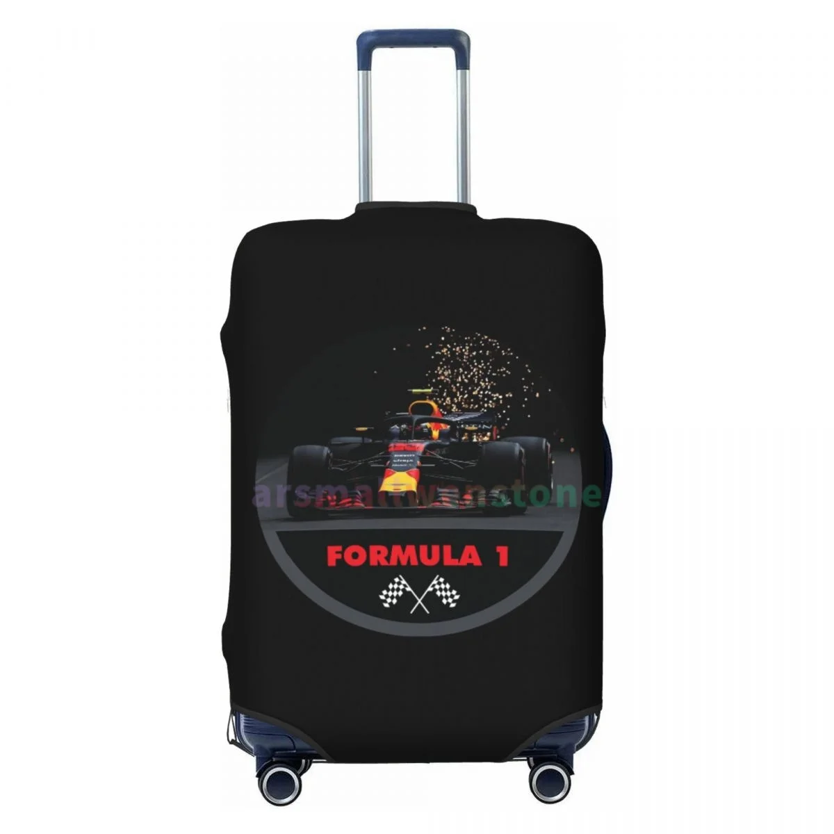 F1 Car Luggage Cover Suitcase Protector Thicken Elasticity Dust Covered Anti-scratch Protective Case 18-32 Inch