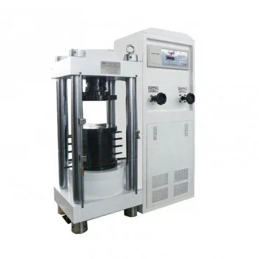 Manual Electric Control 3000kn concrete compression test machine