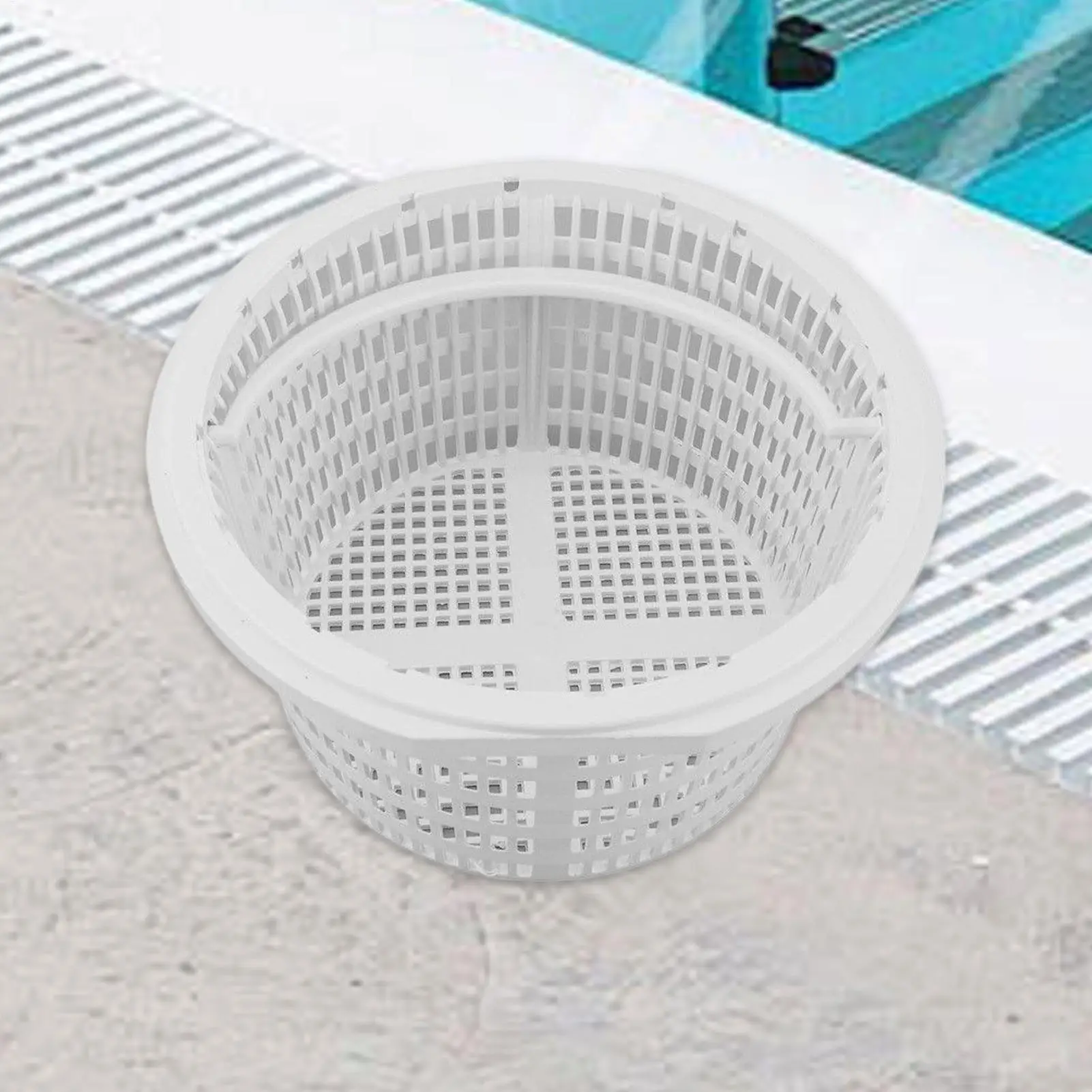 Schwimmbad-Skimmerkorb, Filterkorb für Aufstellpools, Schwimmbad-Reinigungszubehör für Blätter, Wasserpflanzen und Schmutz