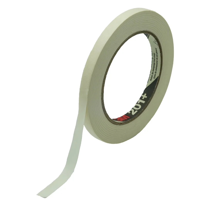 3M 201+ Masking Tape Non-Trace Color-Separating Paper Caulk Tape Automotive Paint Masking Protection Student Painting