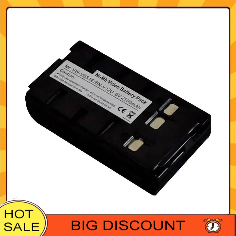 

Camcorder Battery 2100Mah For Jvc BN-V10U BN-V11U BN-V12U BN-V14U BN-V15 BN-V22U BN-V24U BN-V25U VW-VBS1E