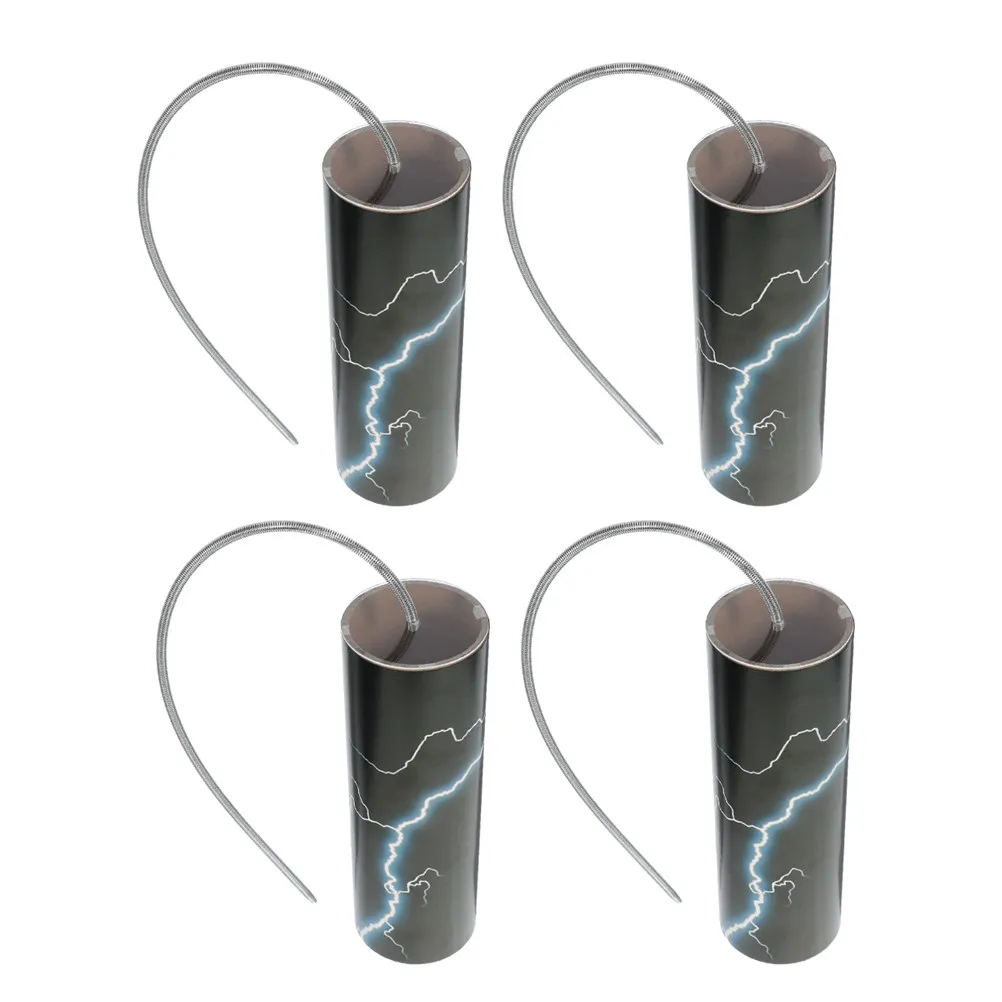 

4Sets Thunder Drum Paper Metal Drum Simulation Musical Instrument Party Percussion Noise Maker Fun Musical Enlightenment