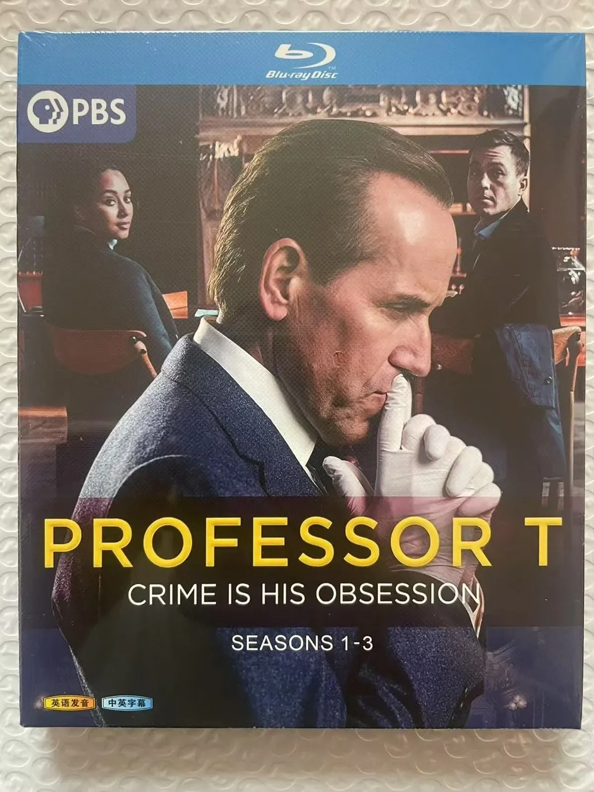Professor T Season 1-3 (2024) Series 3-Discs New Boxed Blu-ray disc