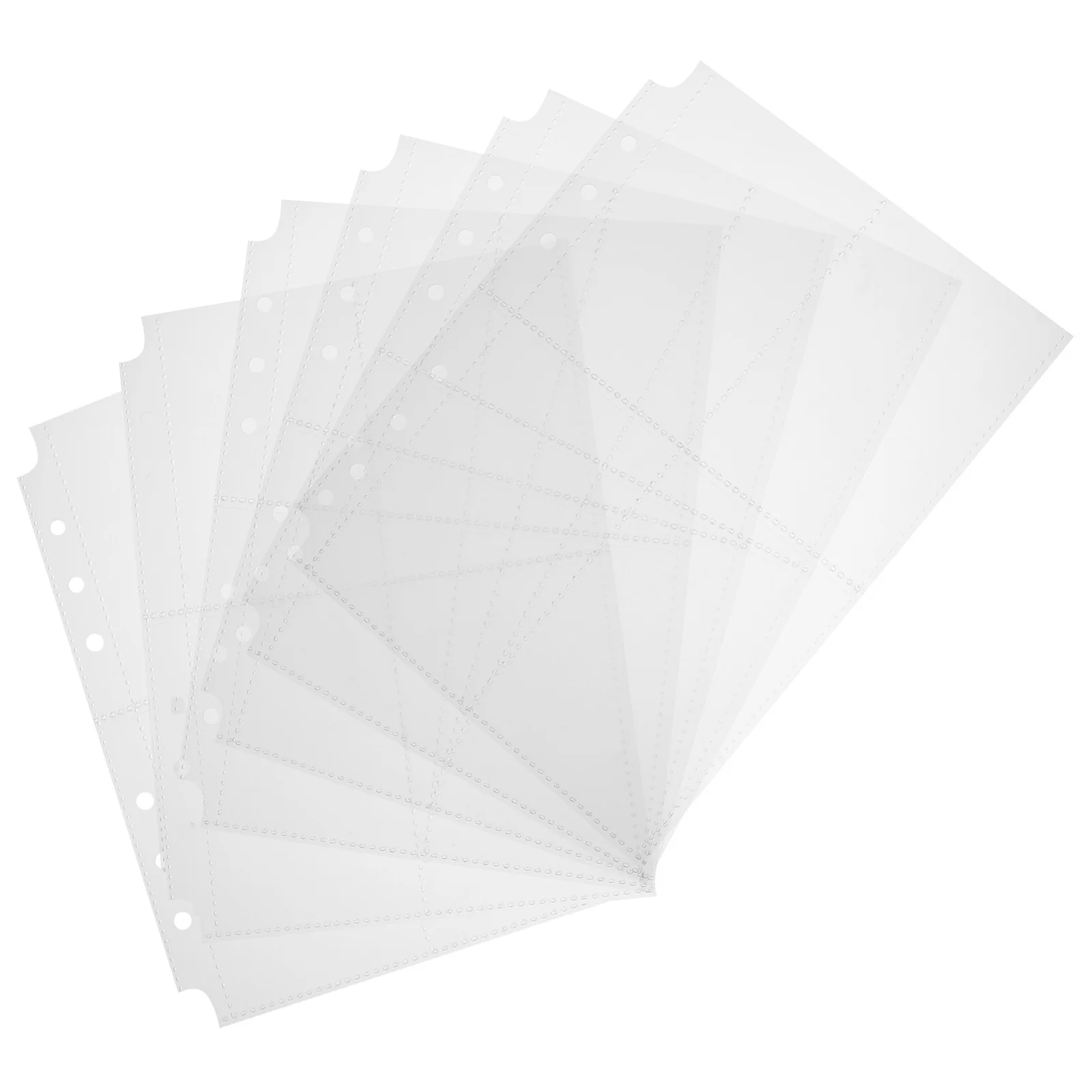 

30Pcs 6-Ring Binder Photo Pockets 4-Pocket Page Clear Photo Sleeves Long-Lasting Album Accessories Album Accessories