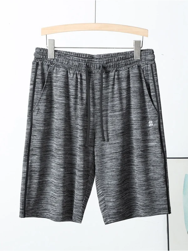 

Men's Summer Casual Breathable Elastic Waist Beach Five-Point Pants Straight Leg Pants Comfortable Loose Fit Faion Urban