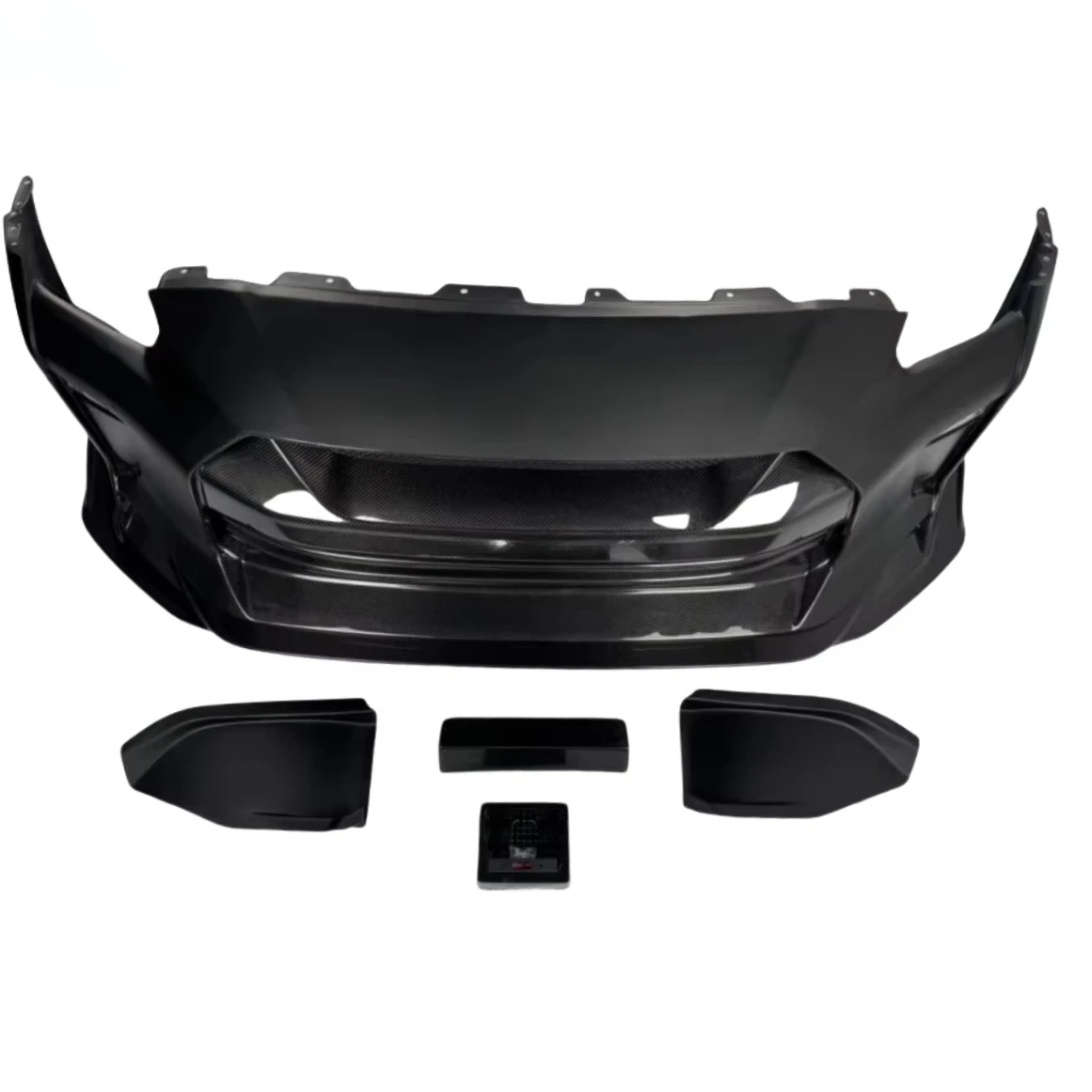 

Original Best-selling for Nissan GTR GTR35 Bumper Front Lip Body Kits Assembly Carbon Fiber TS Style Front bar Front Bumpercusto