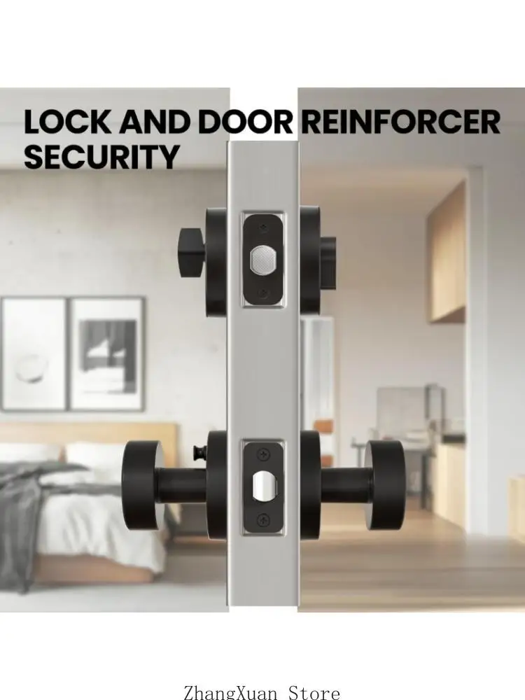 Lock Area Repair Hardware with a Formed Rectangular Plate Body for Repair Tasks 3XUF