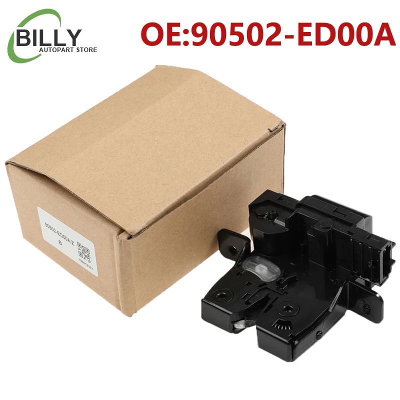 YAOPEI 90502-ED00A 90502ED00A Tailgate Trunk Latch Mechanism Trunk Door Lock Actuator for Nissan QASHQAI 2008-2015