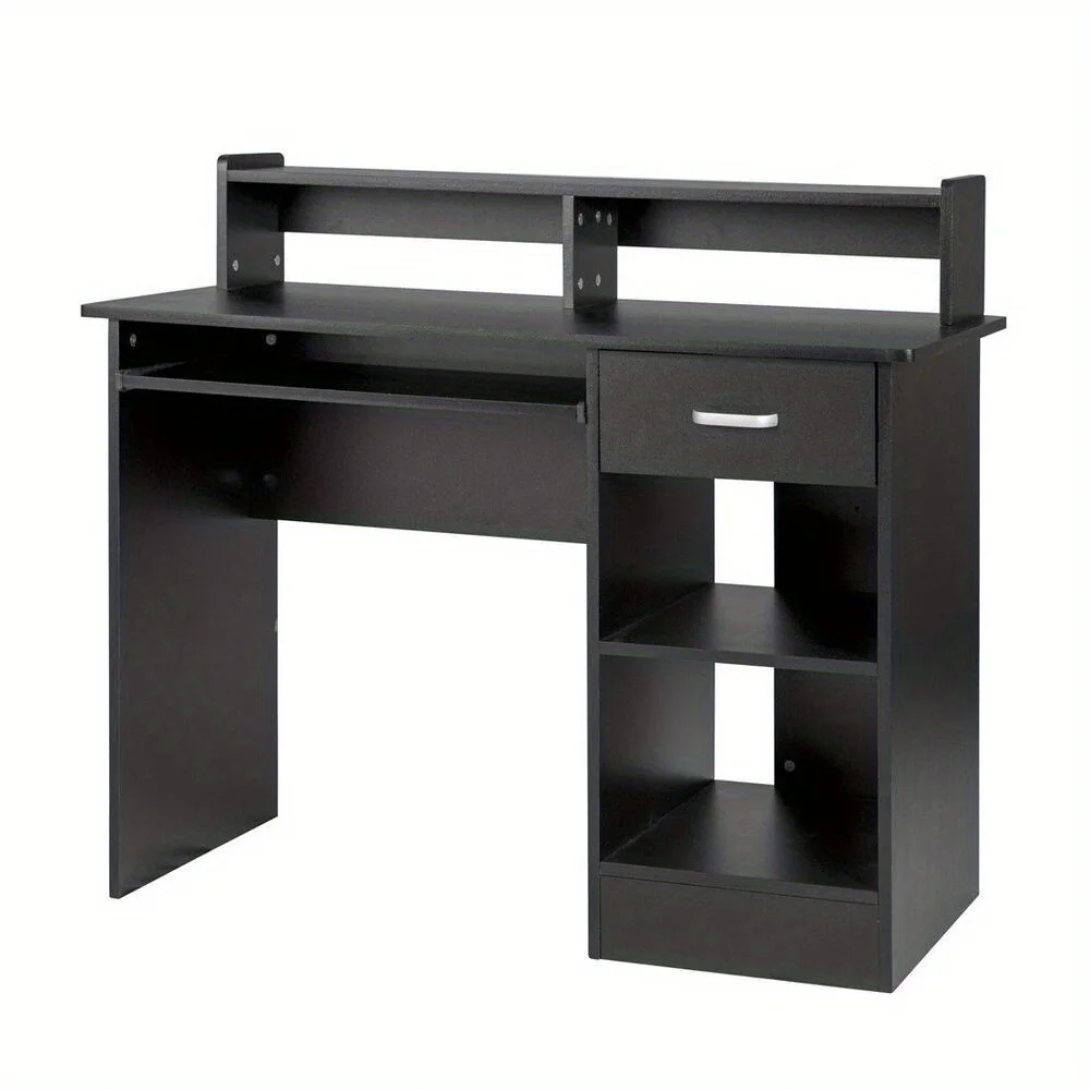 Home Office Computer Desk Workstation Writing Table PC Laptop Desk With Drawer