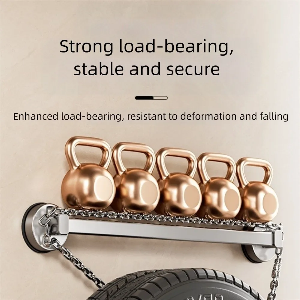 

Wall Mounted Suction Cup Towel Pole Single-rod Nail Free Installation Bathroom Towel Rack Towel Hanger 30/40/50cm