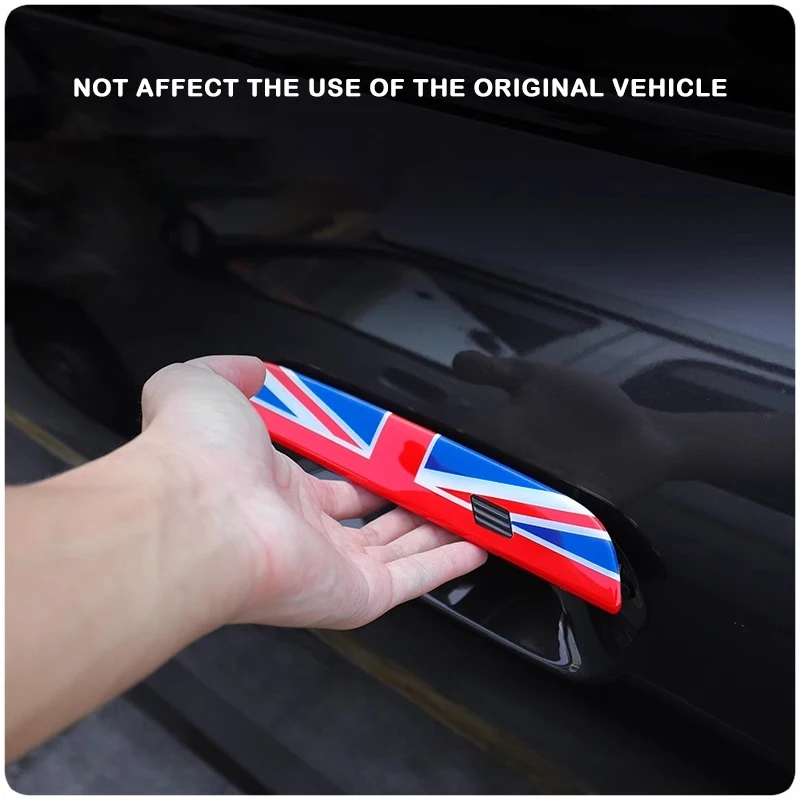 Car Exterior Door Handle Panel Cover For Mini Countryman JCW U25 J01 EV J05 Auto Door Bowl Stickers Decoration Accessories view 5