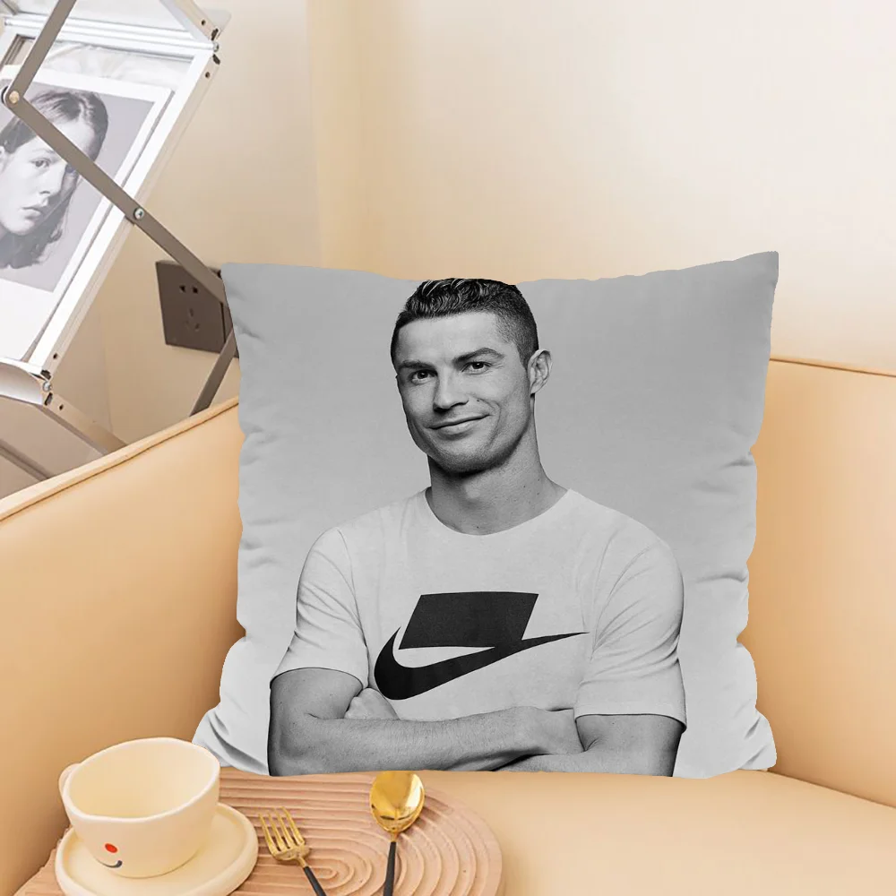 Sofa 45x45 Cushion Cover Pillow Cover Cushions Cover C-cristiano R-ronaldo Decorative Pillowcase Decor 40x40 Ornamental Pillows