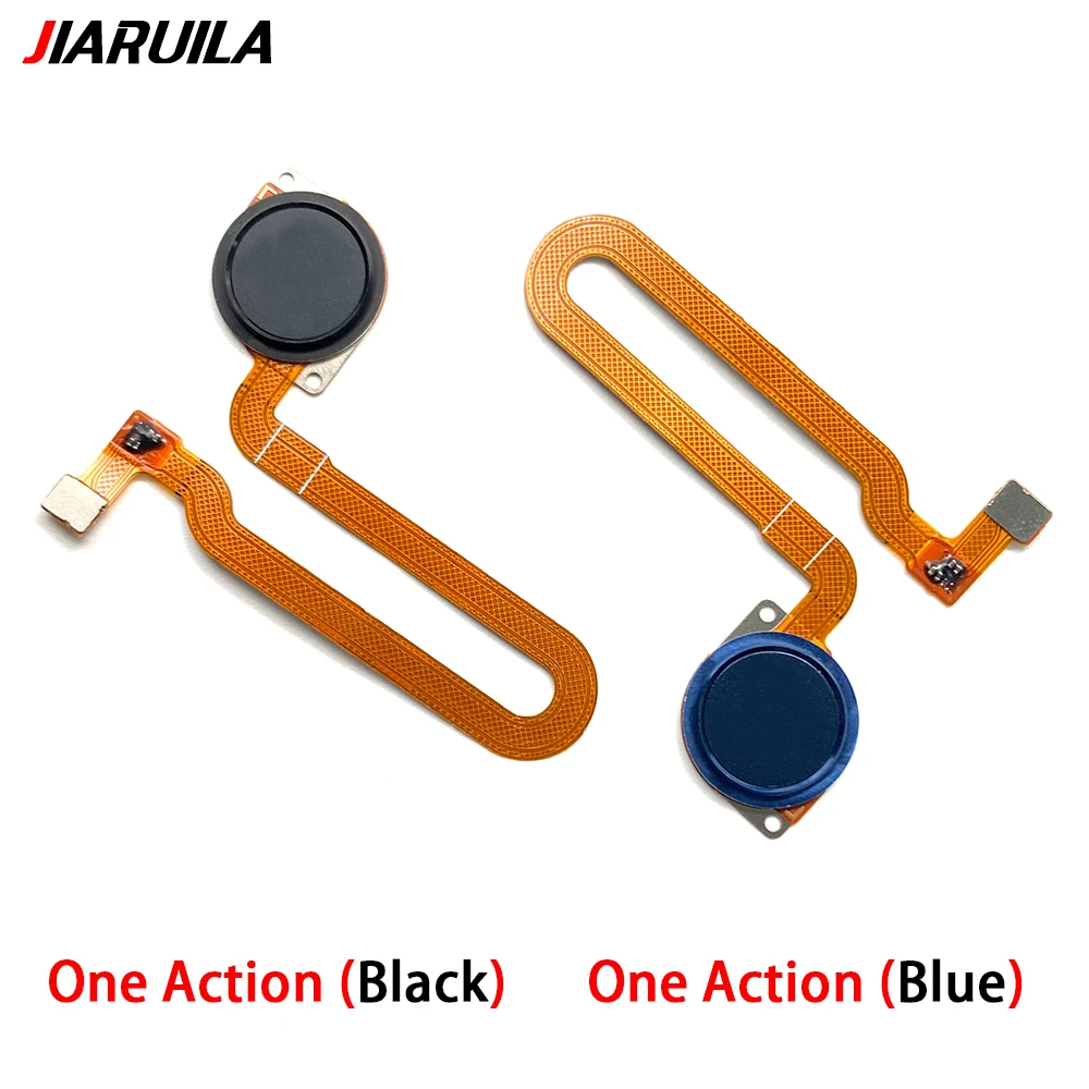 Home Button FingerPrint Touch ID Sensor Flex Cable Ribbon Replacement Parts For Moto One Action Macro G10 G Power 2021