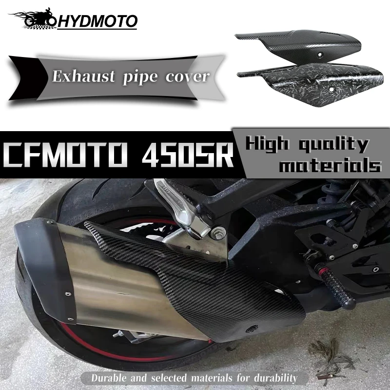 

Motorcycle Exhaust Pipe Muffler Silencer Protective Cover Deco Guard Accessories For CFMOTO 450SR CF450SR CF MOTO SR450 450sr