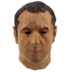 NEW Realistic Man Mask Rubber Cosplay Realistic Male Latex Mask Headgear Cosplay Props Full Head Helmet Man Woman