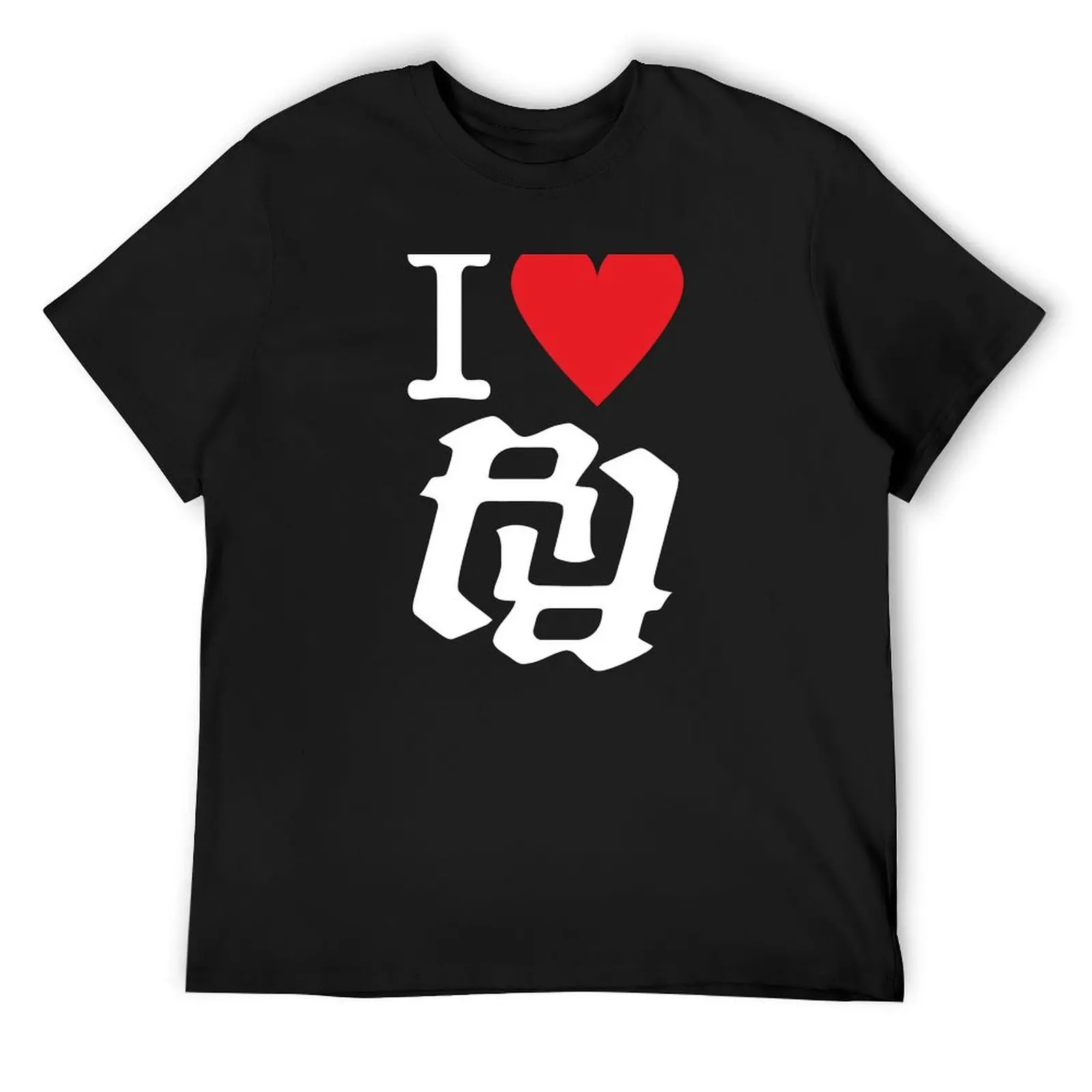 Kankan I Love RR T-Shirt oversizeds new edition mens designer t shirt