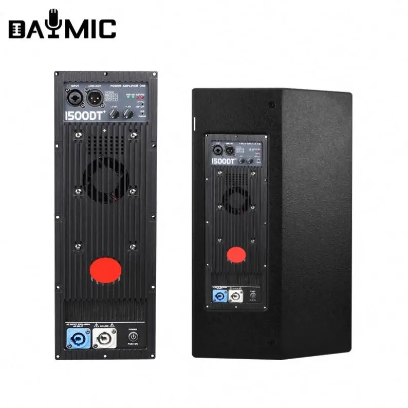 

Professional 1x1500W 4ohm Double Switching Audio Dsp Amplifier Box Subwoofer Speaker Board