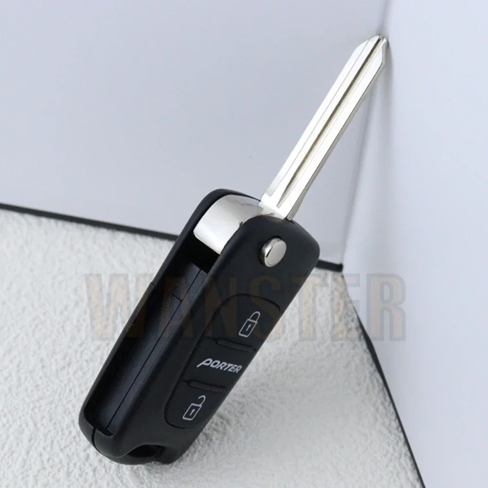 Car Key Case Shell Housing for Hyundai Porter Verna Bongo Solaris Accent Kia Sportage Rio Morning Picanto K2 K5 I20 Ceed Elantra