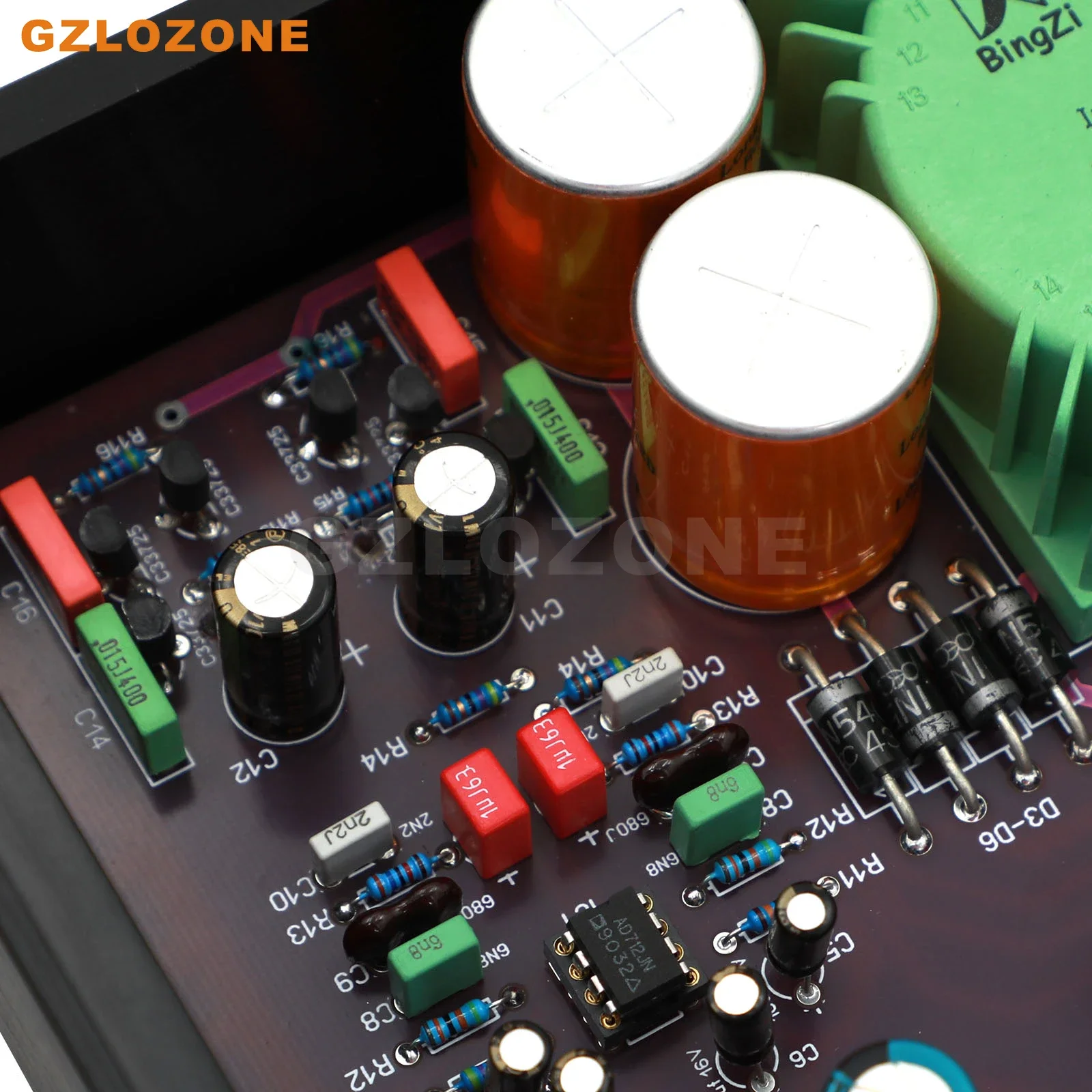 ZEROZONE MF712 LP Phono Amplifier HIFI Musical Fidelity Line MM/MC Полностью дискретный усилитель