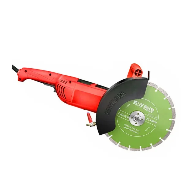 One Year Warranty Handheld Wall Slotting Machine Efficient and Dust-free Concrete Cutting Machine Used for Bridge Cutting