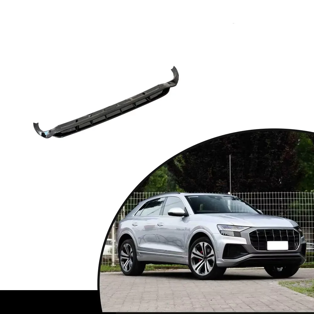 

ABS Glossy Painted Front Bumper Lip Splitter For Audi Q8 Sport 2019-2022