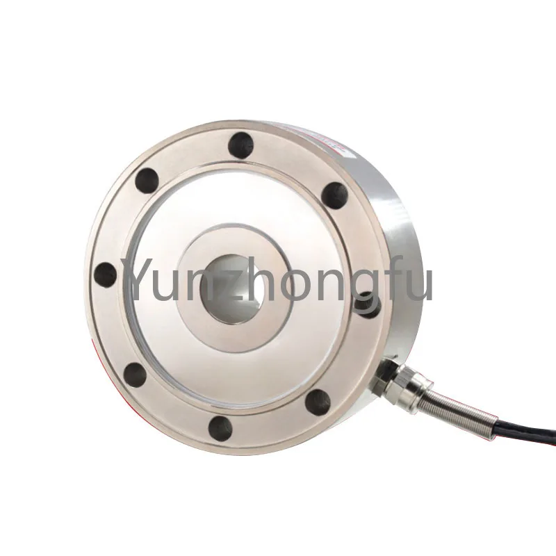 5/10/15/30/100/200ton High accuracy IP68 Low Profile Spoke type Disk Compression force sensor button Pancake load cell