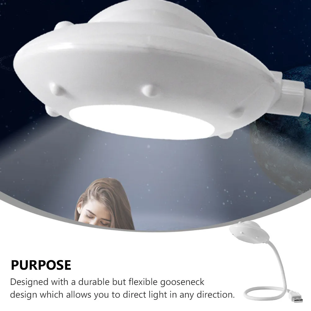 

USB Reading Lamp with Flexible Gooseneck Adjustable Keyboard Light for Laptop Computer Notebook Eye-Protective Non-Flickering