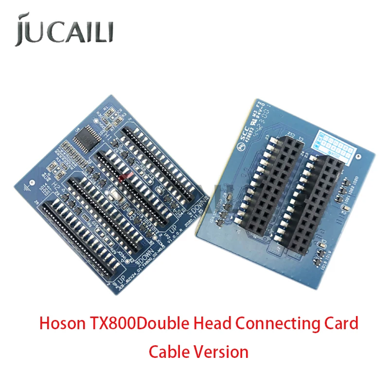 

Кабель JUCAILI Hoson TX800 с двумя разъемами, адаптерная плата для подключения 2 печатающих головок TX800, интерфейсная карта для струйных принтеров