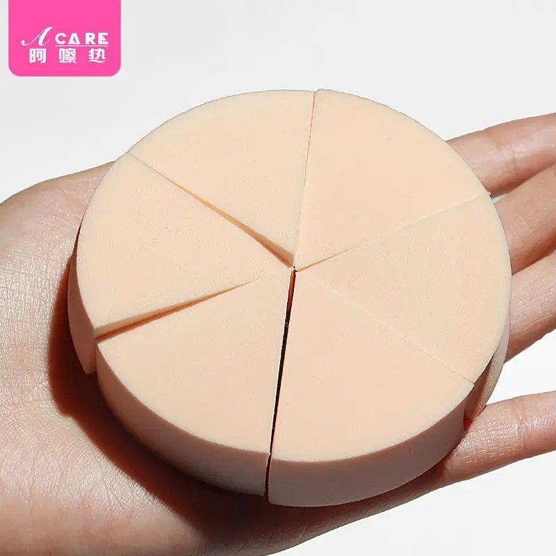 V Powder A-Triangle Sponge Powder Beauty Egg Dry Wet Dual-Use Makeup Foundation Make-Up Puff Soft And Comfortable