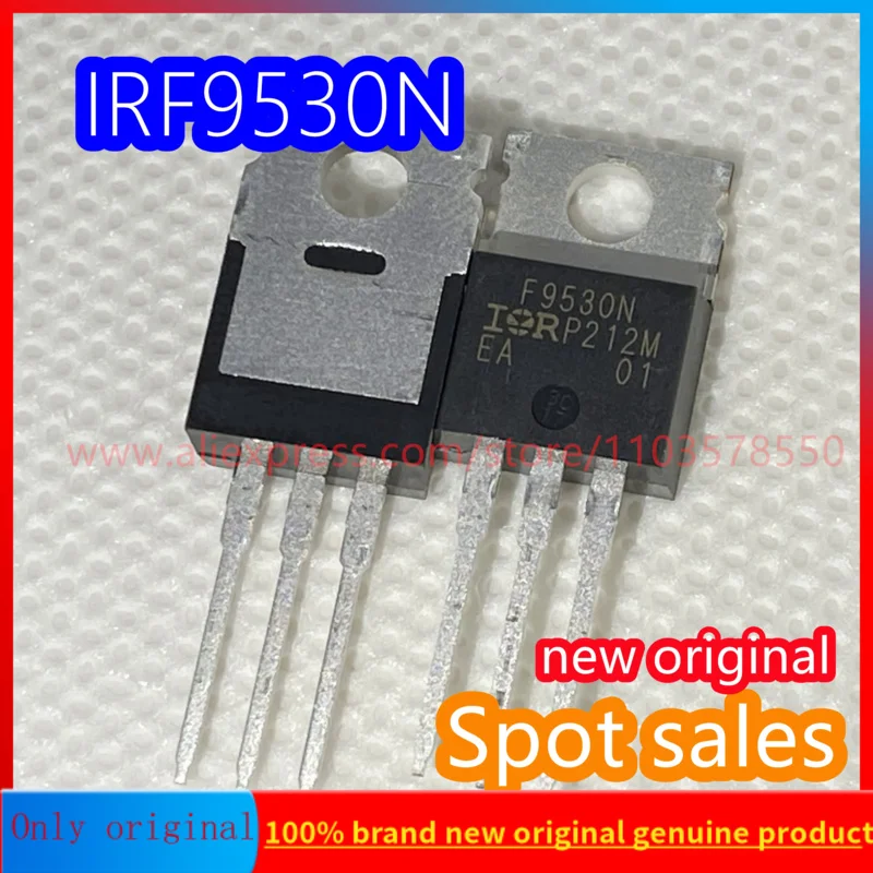 

50PCS New original IRF9530 IRF9530N 100V 14A P-channel MOSFET direct insertion TO-220