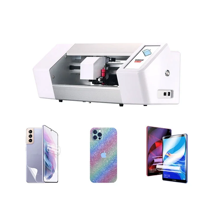 Hydrogel Film Plotter Intelligent Screen Protector Cut Back Film Cutting Plotter Phone Cover Film Cutting Machine